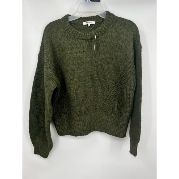 Madewell Sweaters - Madewell Wool-Blend Wedge Sweater Size S